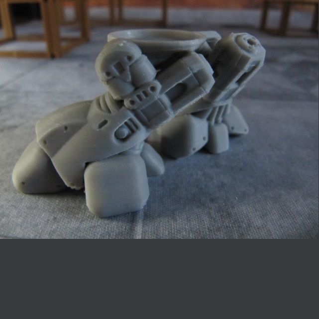 CHIBI-TECH SD - DED-409 CHASSIS 3D print model_17