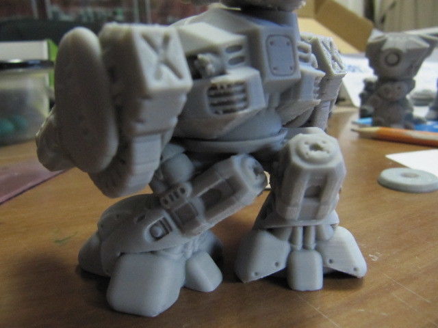 CHIBI-TECH SD - DED-409 CHASSIS 3D print model_8