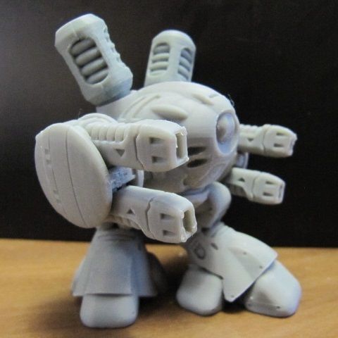 CHIBI-TECH SD - DED-409 CHASSIS 3D print model_10