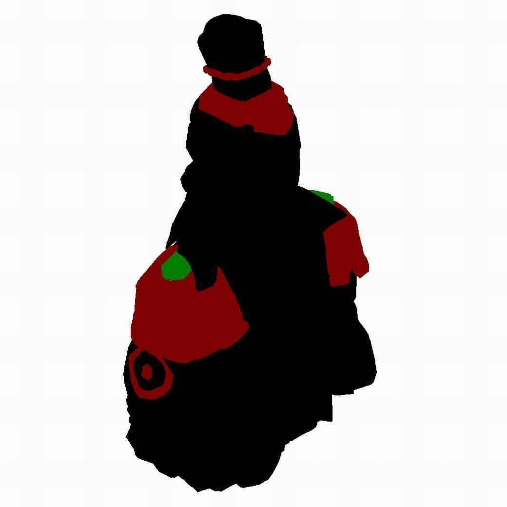 Large Stone Carving - Broken Buddha 03 3D model_3