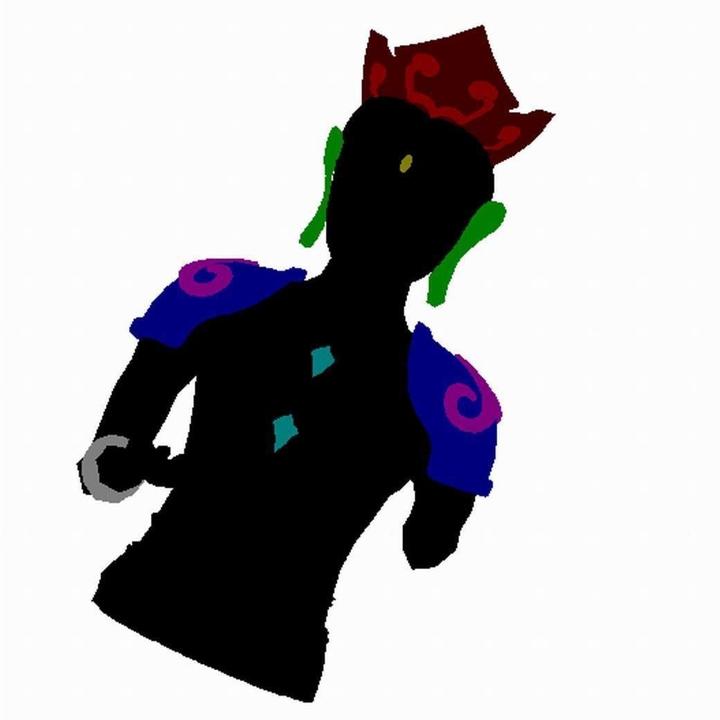 Large Stone Carving - Broken Buddha 04 3D model_2