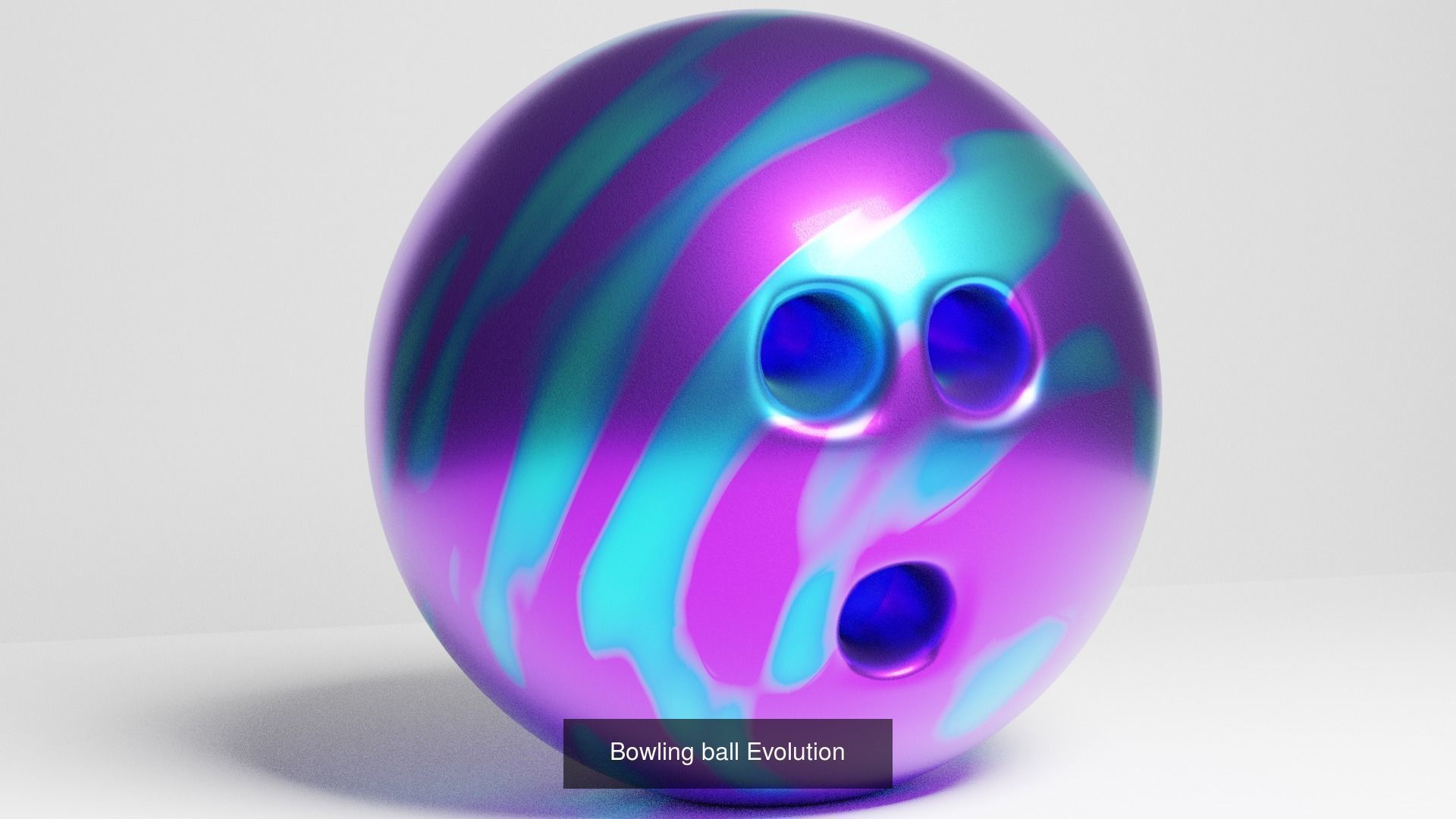 15 Premium Bowling Balls Bundle 3D Model Collection_6