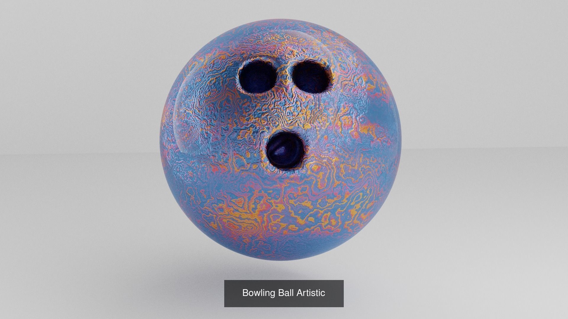 15 Premium Bowling Balls Bundle 3D Model Collection_2