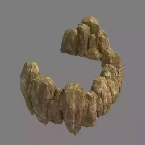 Square Hill Rock - Terrain 03