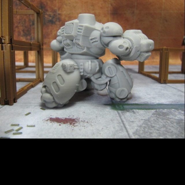 CHIBI-TECH SD - TRIDENT CHASSIS         3D print model_3