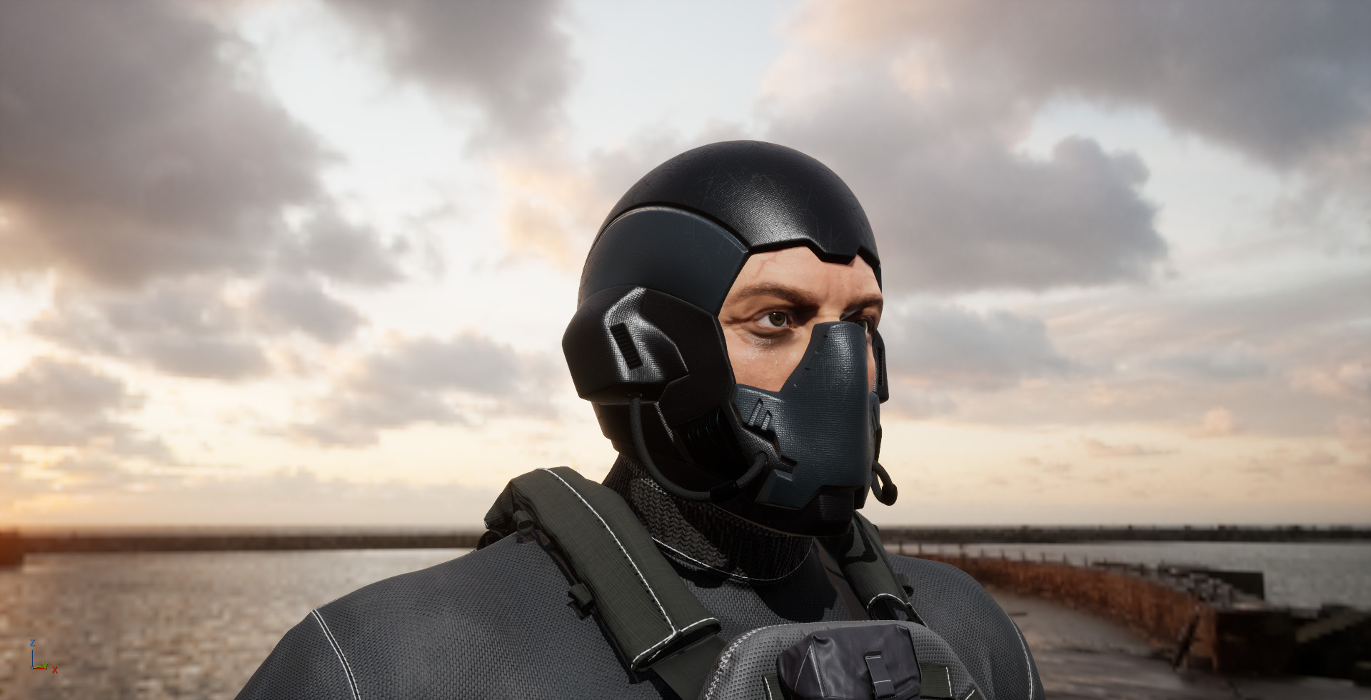 Tactical Soldier Character 3D model_5