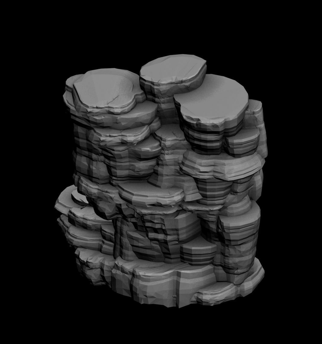 Ghost Mountain - Mountain Cave 01 3D model_6