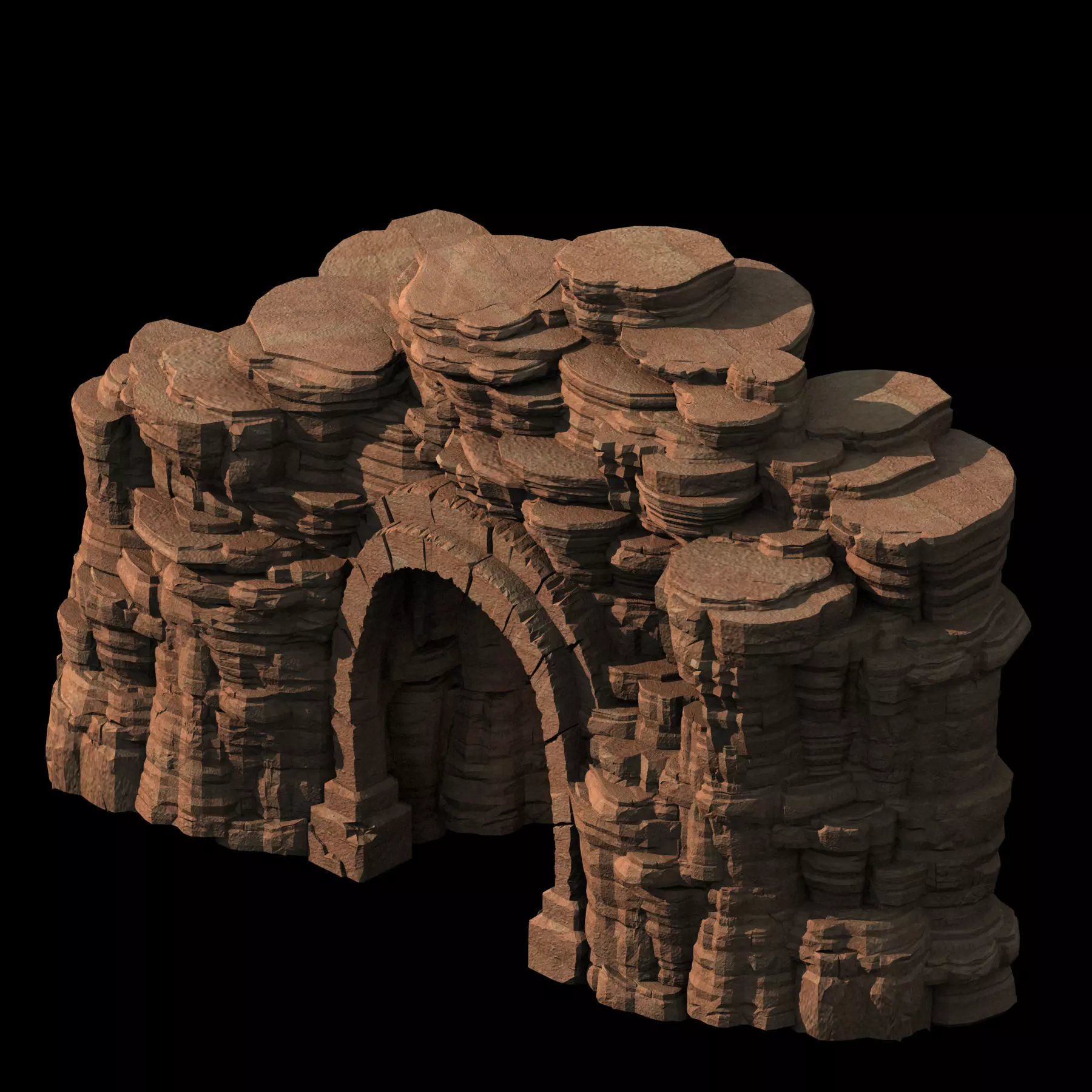 Ghost Mountain - Mountain Cave 01 3D model_0