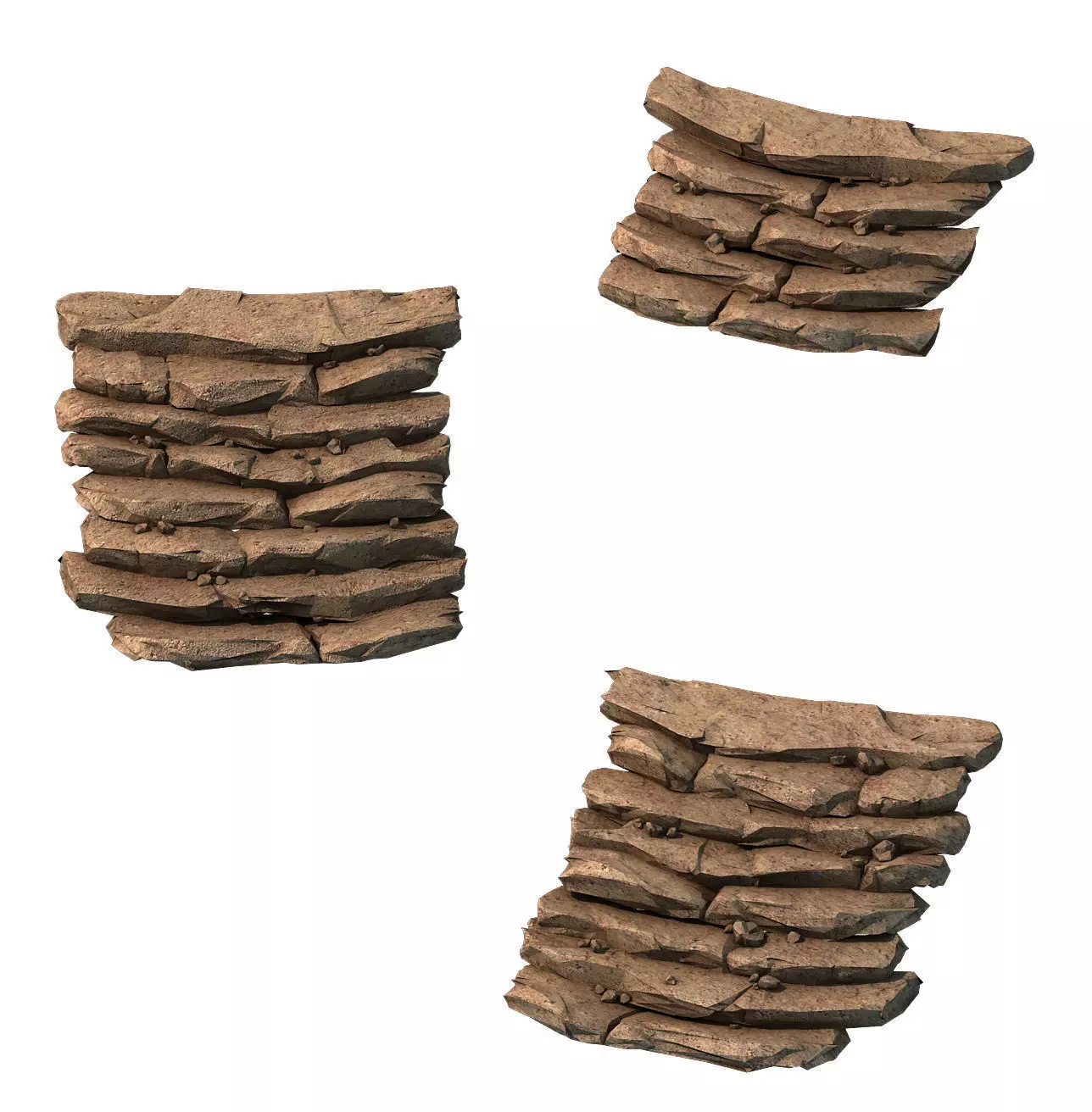 Ghost Mountain - Mountain Stairs 01 3D model_0