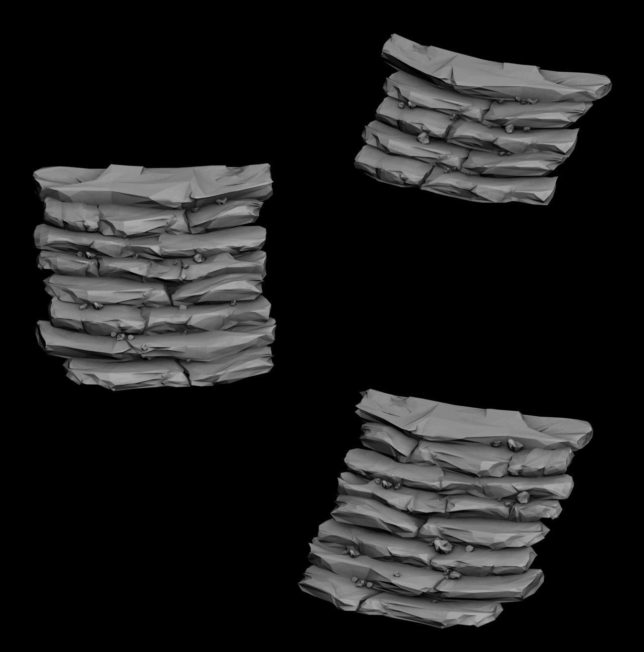 Ghost Mountain - Mountain Stairs 01 3D model_2