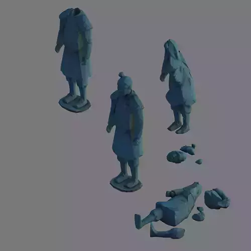 Ghosts and mountains- Terracotta Warriors and Horses