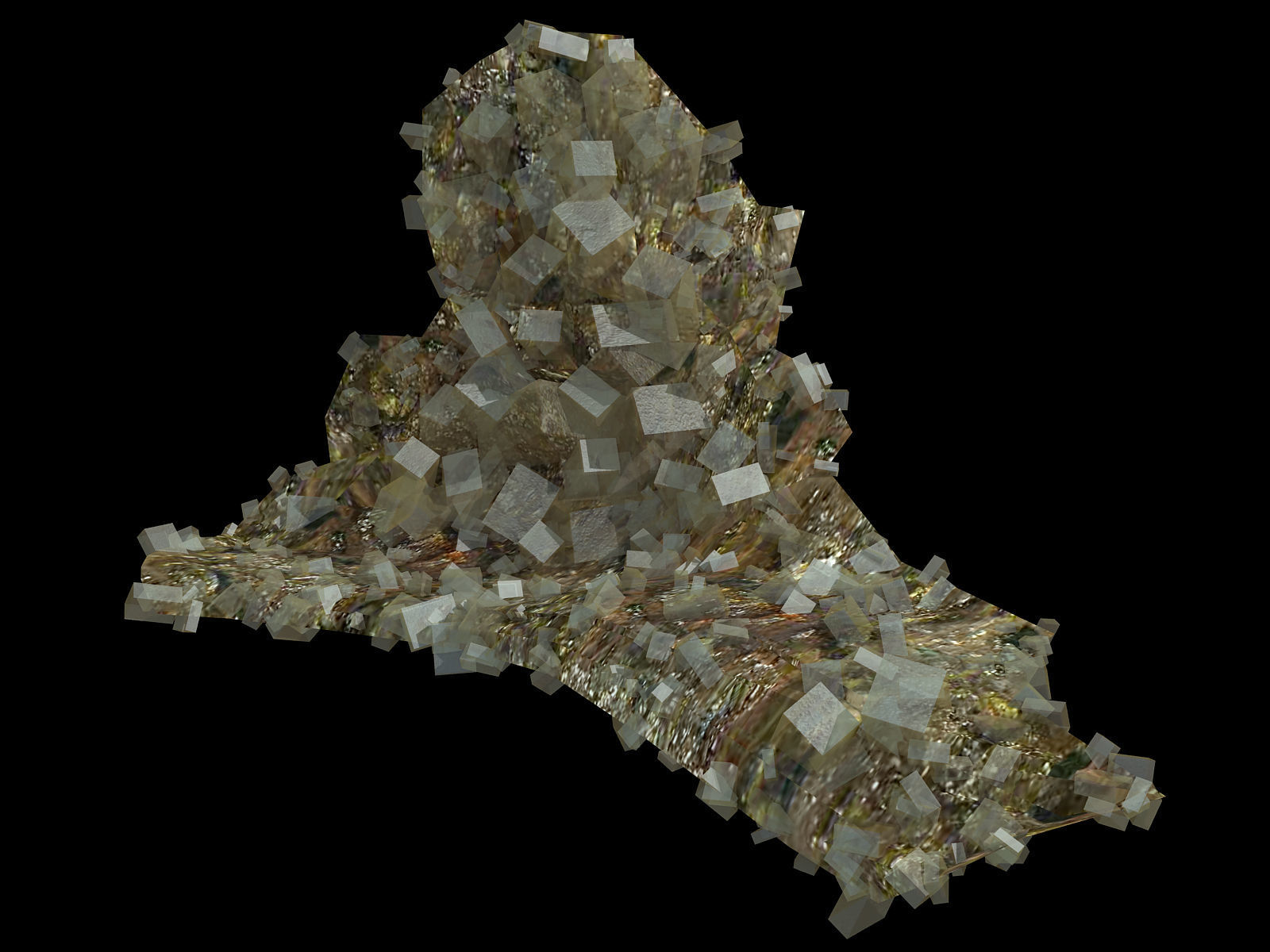 Ghost Gate Palace Mountain 10 3D model_3