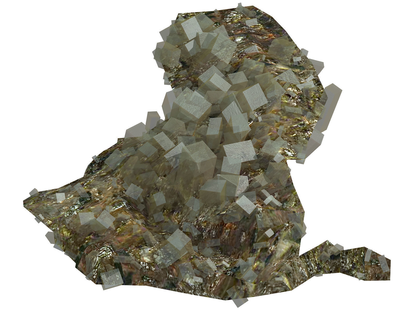 Ghost Gate Palace Mountain 11 3D model_2