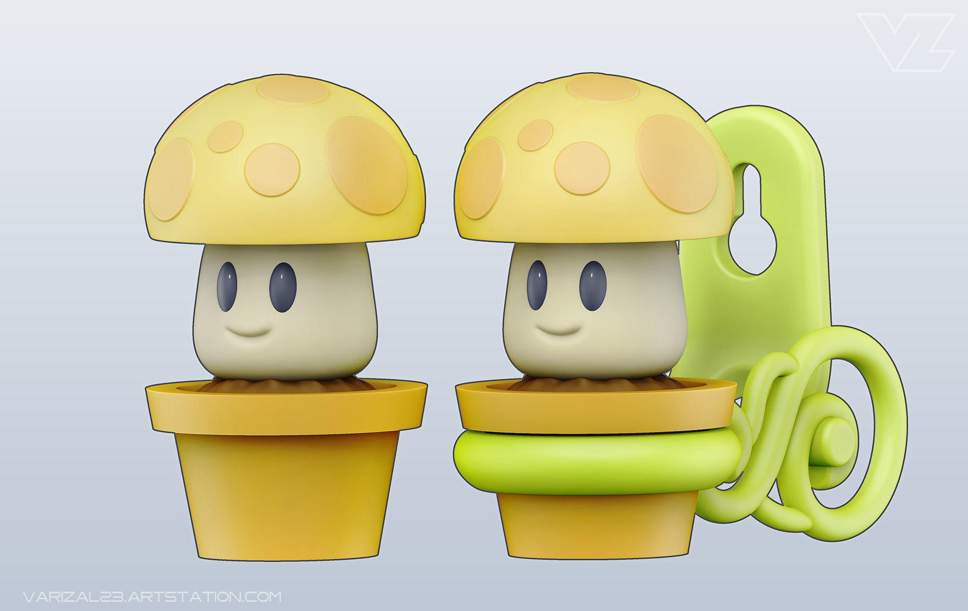 Plants vs Zombies - Sun Shroom 3D print model_1