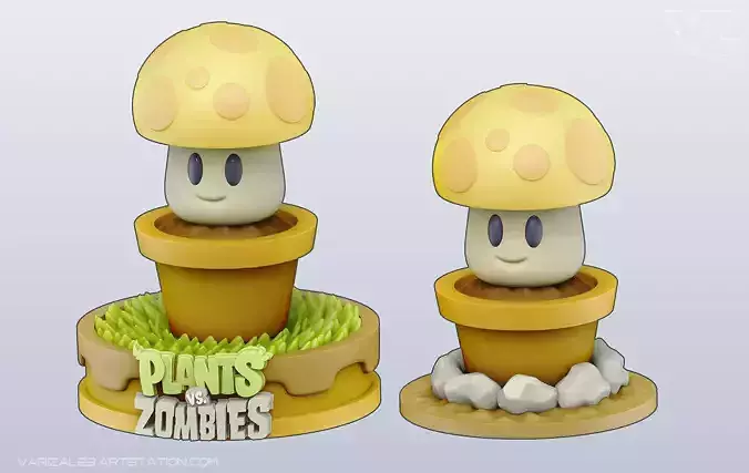 Plants vs Zombies - Sun Shroom