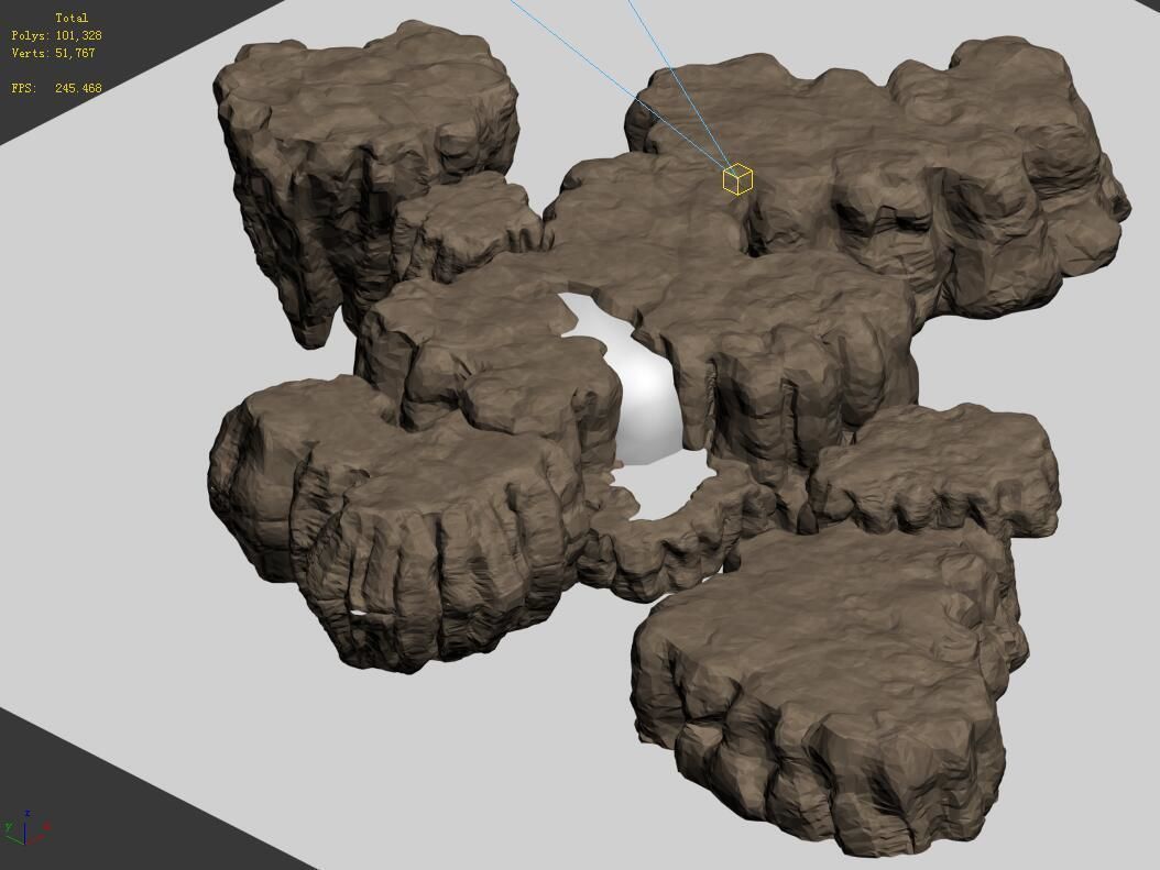 Ghost - Terrain 02 3D model_4