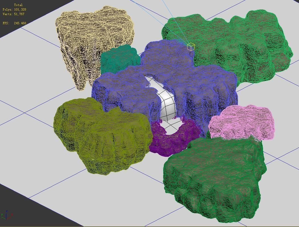 Ghost - Terrain 02 3D model_3