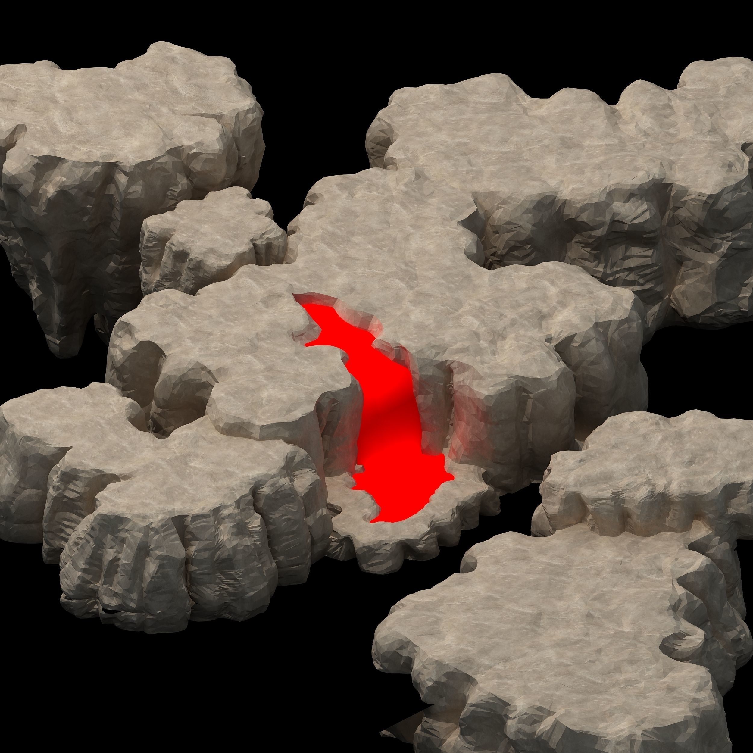 Ghost - Terrain 02 3D model_1
