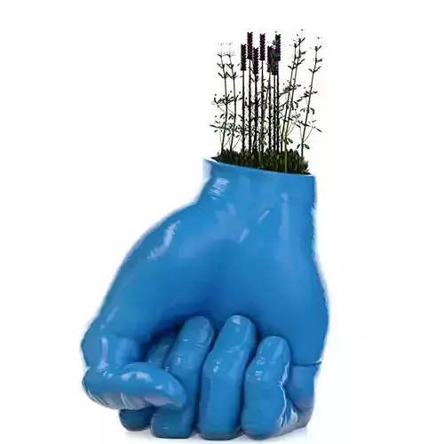 Hand Vase Plant 
