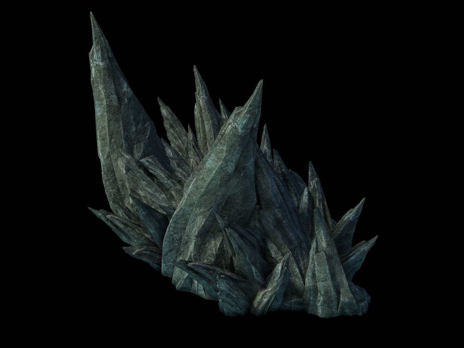 Submarine Rock - Mountain 01 3D model_2