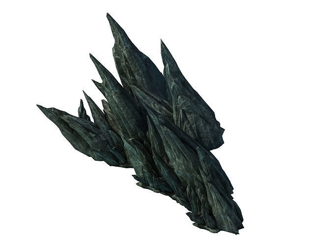 Submarine Rock - Mountain 03 3D model