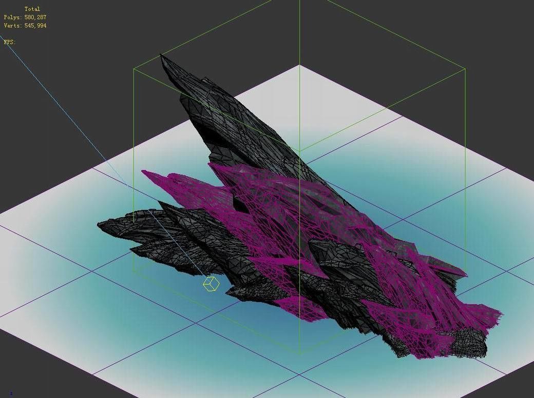 Seabed Hill - Mountain 05 3D model_4