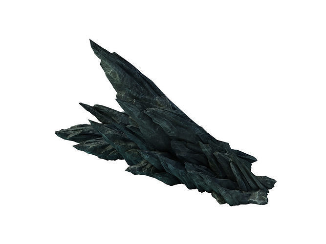 Seabed Hill - Mountain 05 3D model