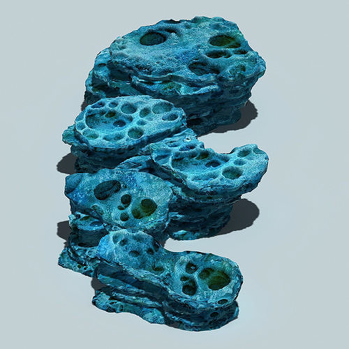 Haiyuan Mountain - Mountain Eye 01 3D model