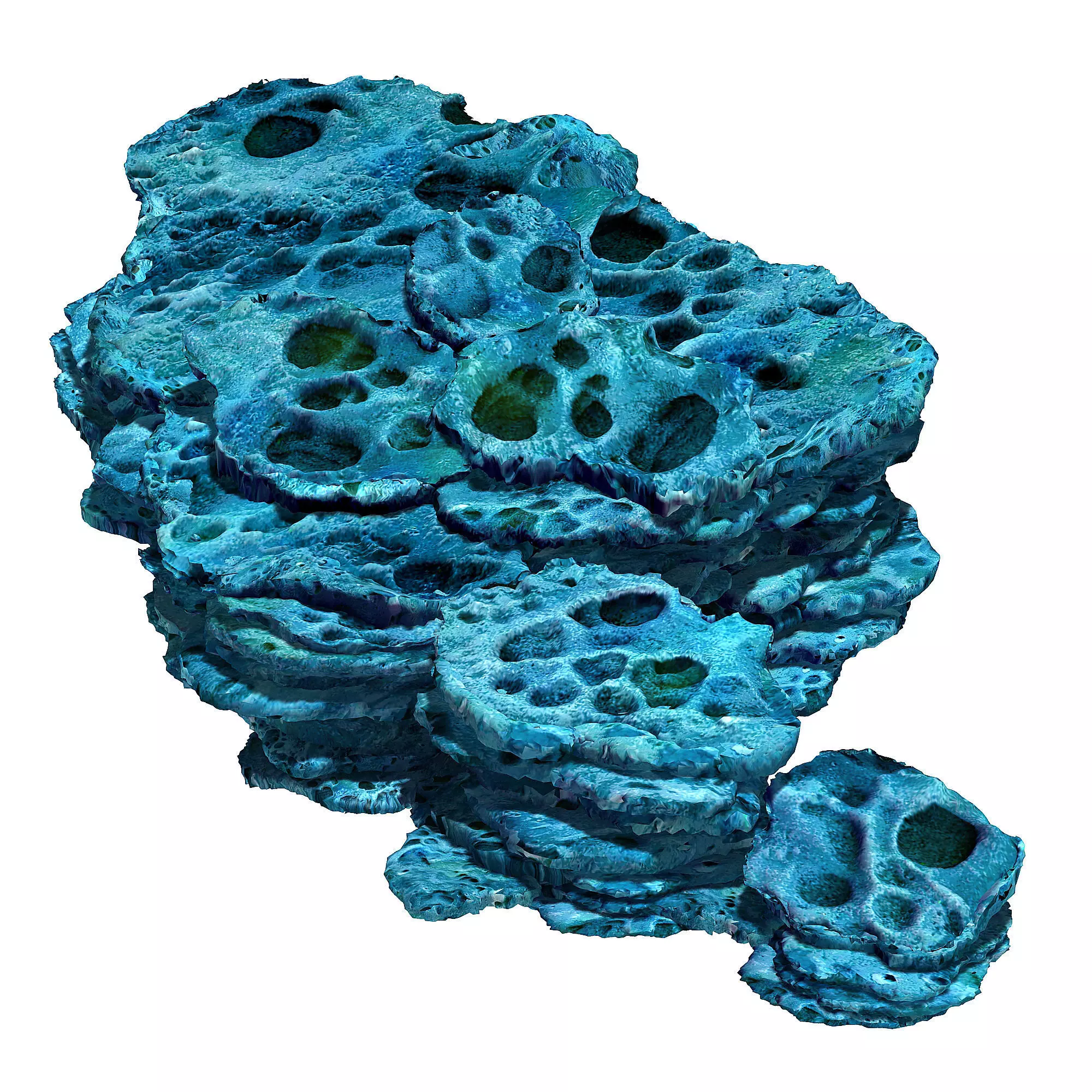 Haiyuan Mountain - Cave Mountain 01 3D model_0