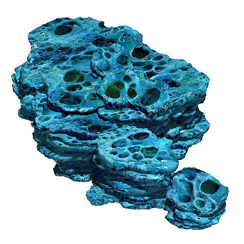 Haiyuan Mountain - Cave Mountain 01 3D model