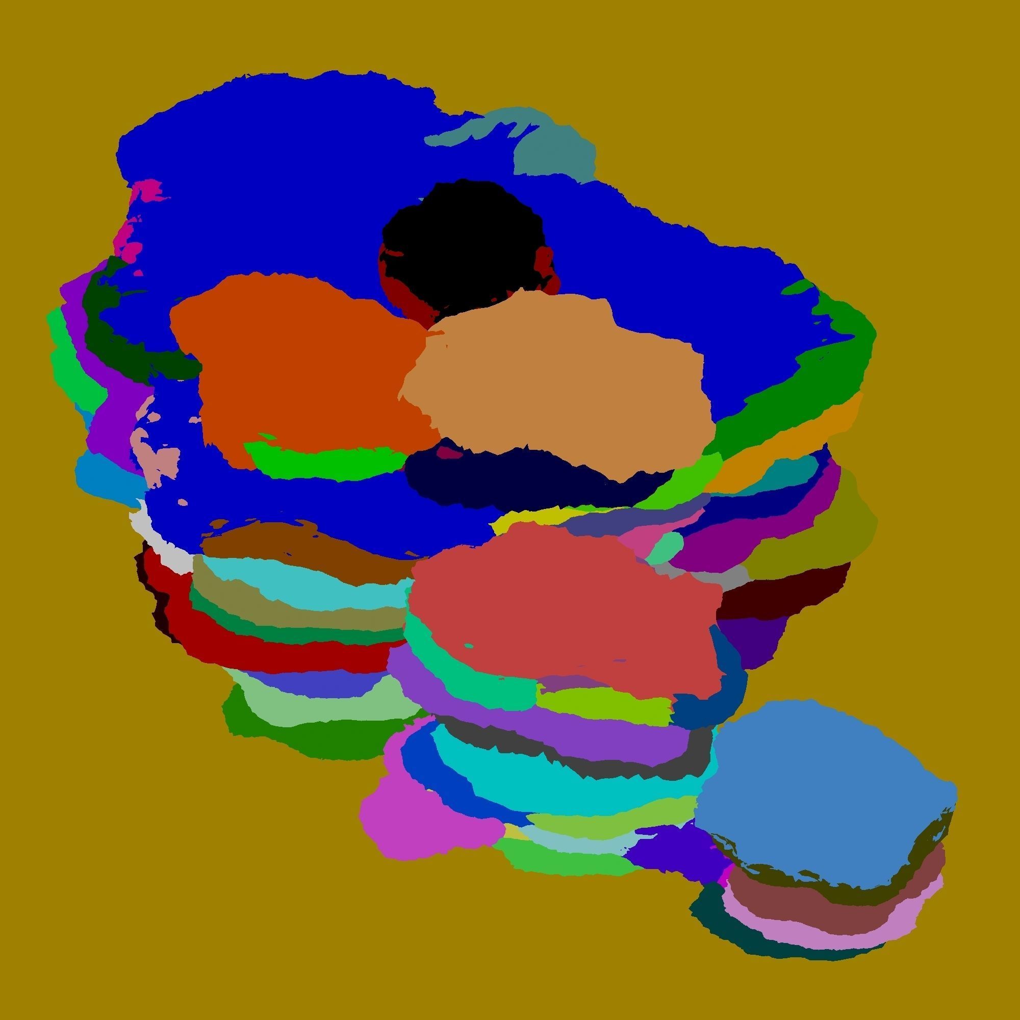 Haiyuan Mountain - Cave Mountain 01 3D model_1