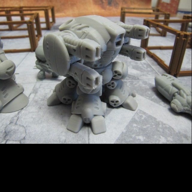 CHIBI-TECH SD - CENTURION CHASSIS 3D print model_1