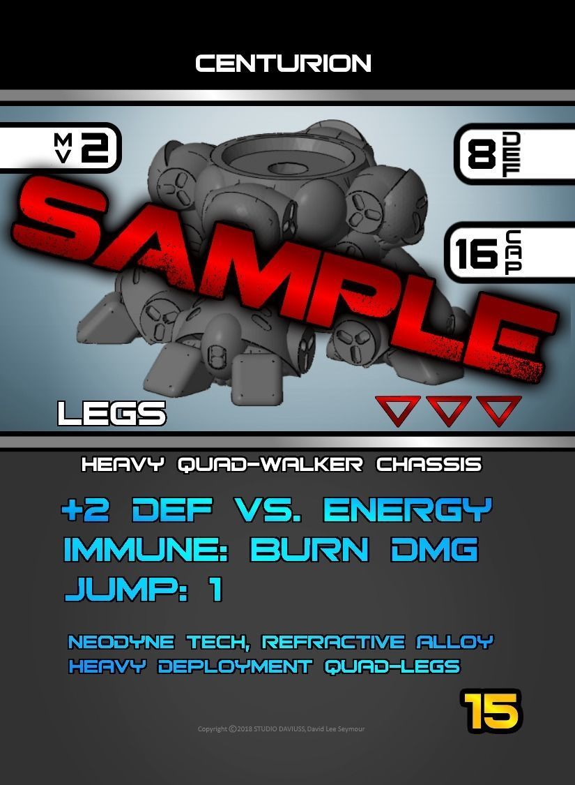 CHIBI-TECH SD - CENTURION CHASSIS 3D print model_6