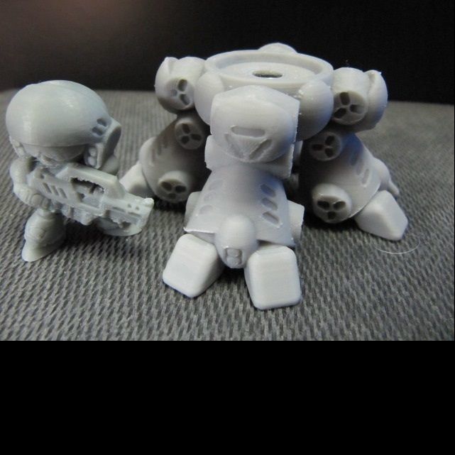 CHIBI-TECH SD - CENTURION CHASSIS 3D print model_4