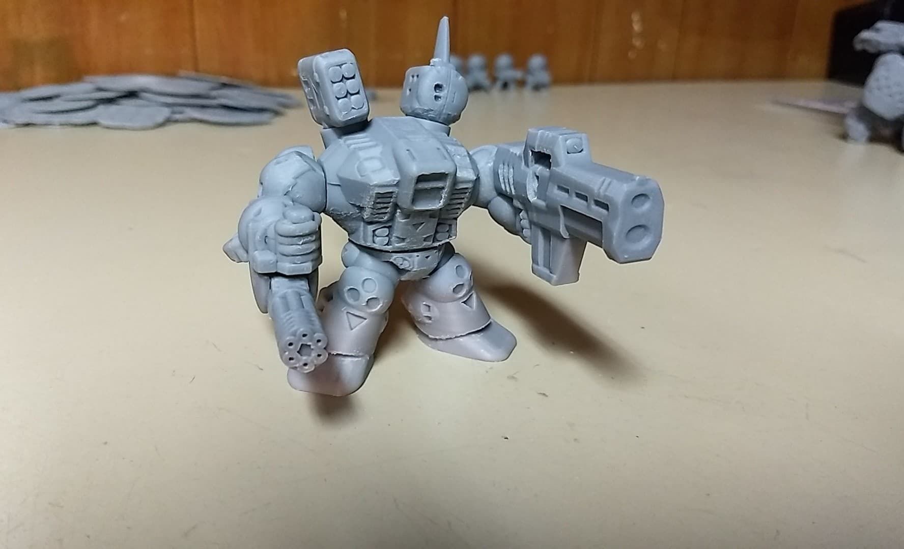 CHIBI-TECH SD - ENFORCER CHASSIS      3D print model_7