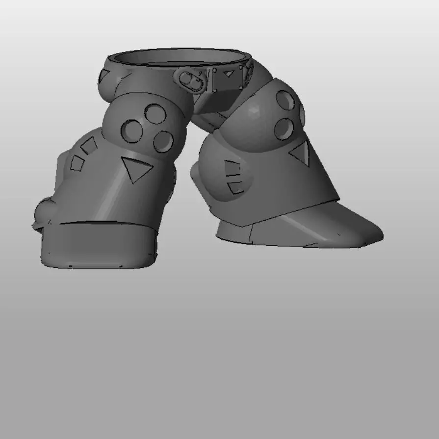 CHIBI-TECH SD - ENFORCER CHASSIS      3D print model_0