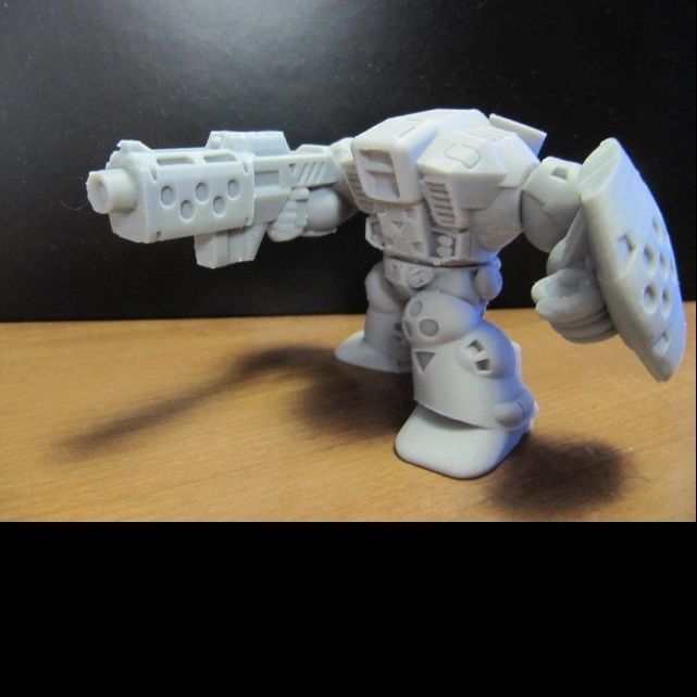 CHIBI-TECH SD - ENFORCER CHASSIS      3D print model_3