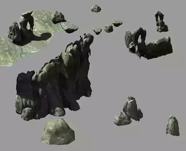 Huaguo Mountain - Terrain 01