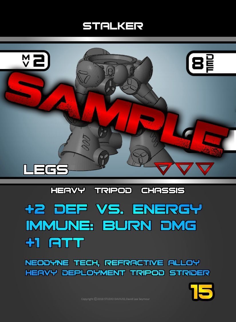 CHIBI-TECH SD - STALKER CHASSIS 3D print model_17