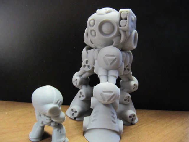 CHIBI-TECH SD - STALKER CHASSIS 3D print model_2