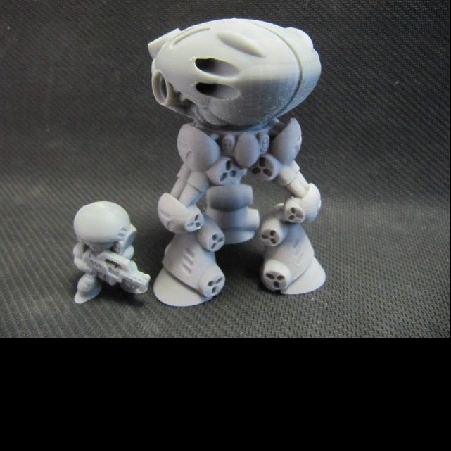 CHIBI-TECH SD - STALKER CHASSIS 3D print model_3