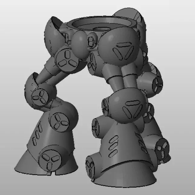 CHIBI-TECH SD - STALKER CHASSIS 3D print model_0