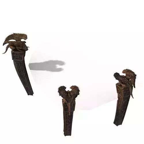 Huashan Mountain Road - snow and ice statue