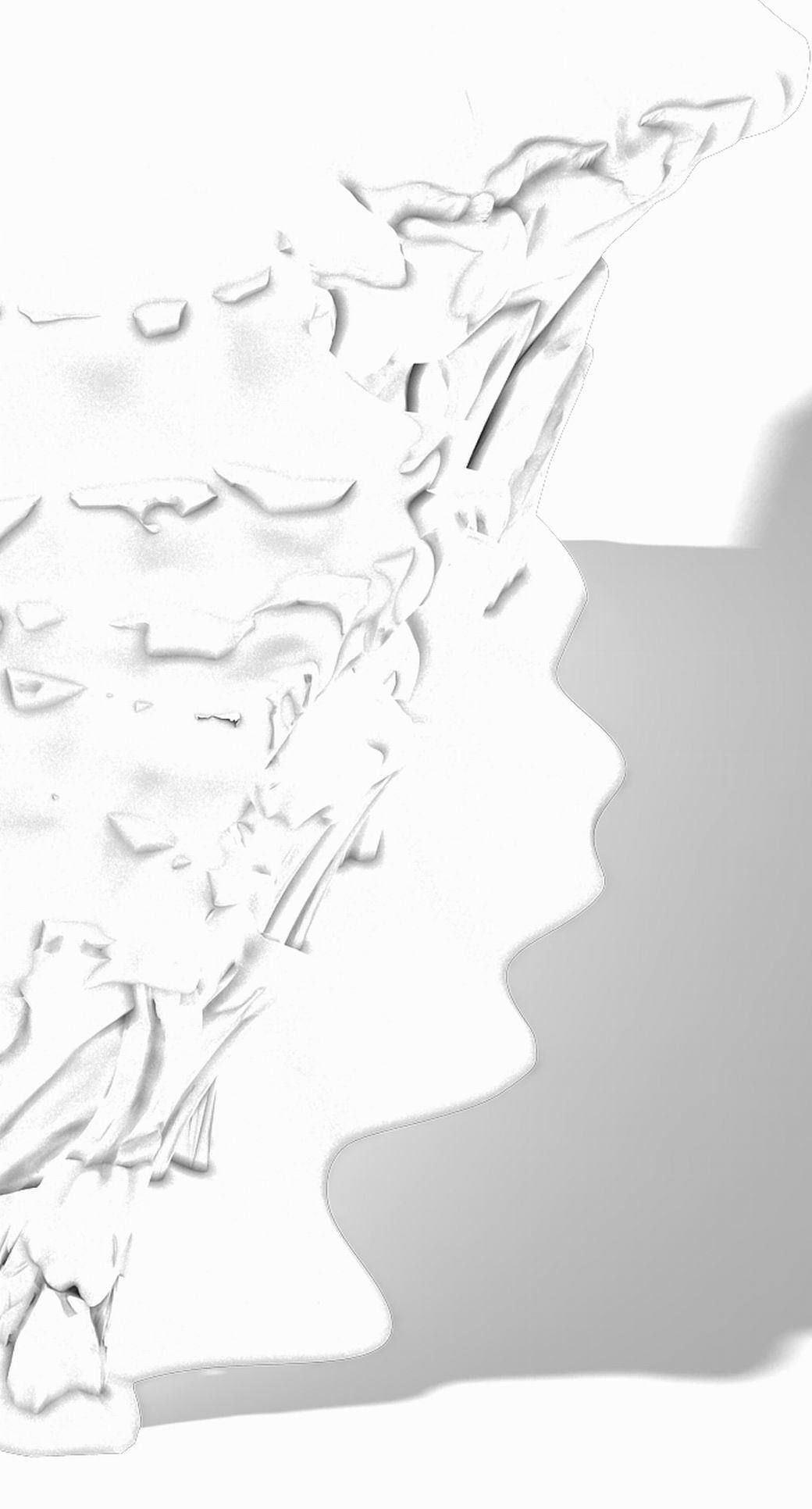 Huashan Mountain Road - Ice and Snow Mountain 01 3D model_1