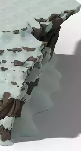 Huashan Mountain Road - Ice and Snow Mountain 01