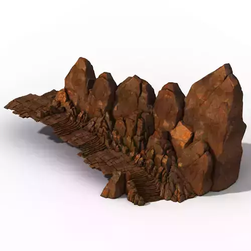 Huashan Mountain Road - Ice and Snow Mountain 03