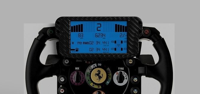 Thrustmaster F1 Wheel Addon stand for iPhone 6 6S 7 8 3D print model