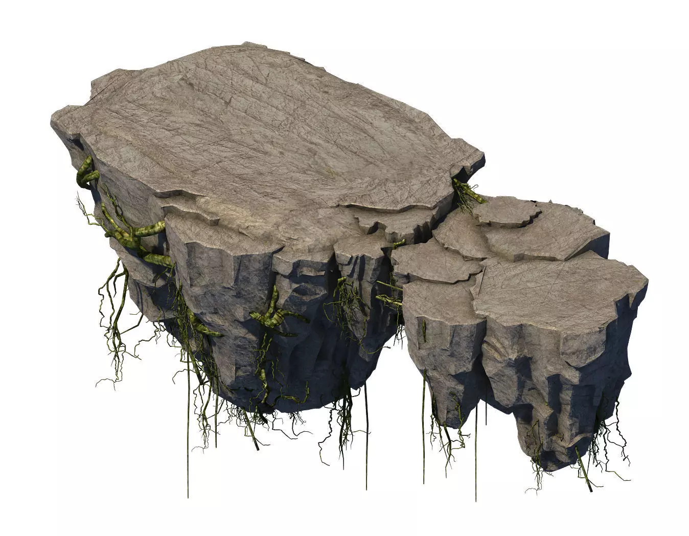 Suburb - Huanglongshan broken stone bridge 3D model_0