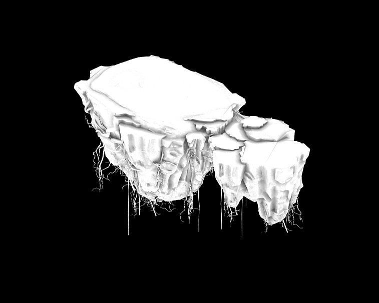 Suburb - Huanglongshan broken stone bridge 3D model_5