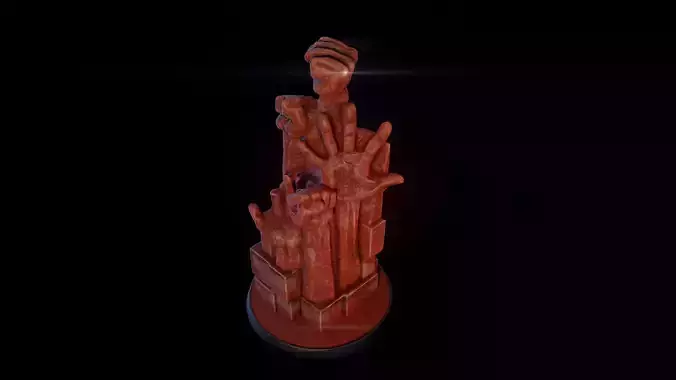3d Statue made with photoscan